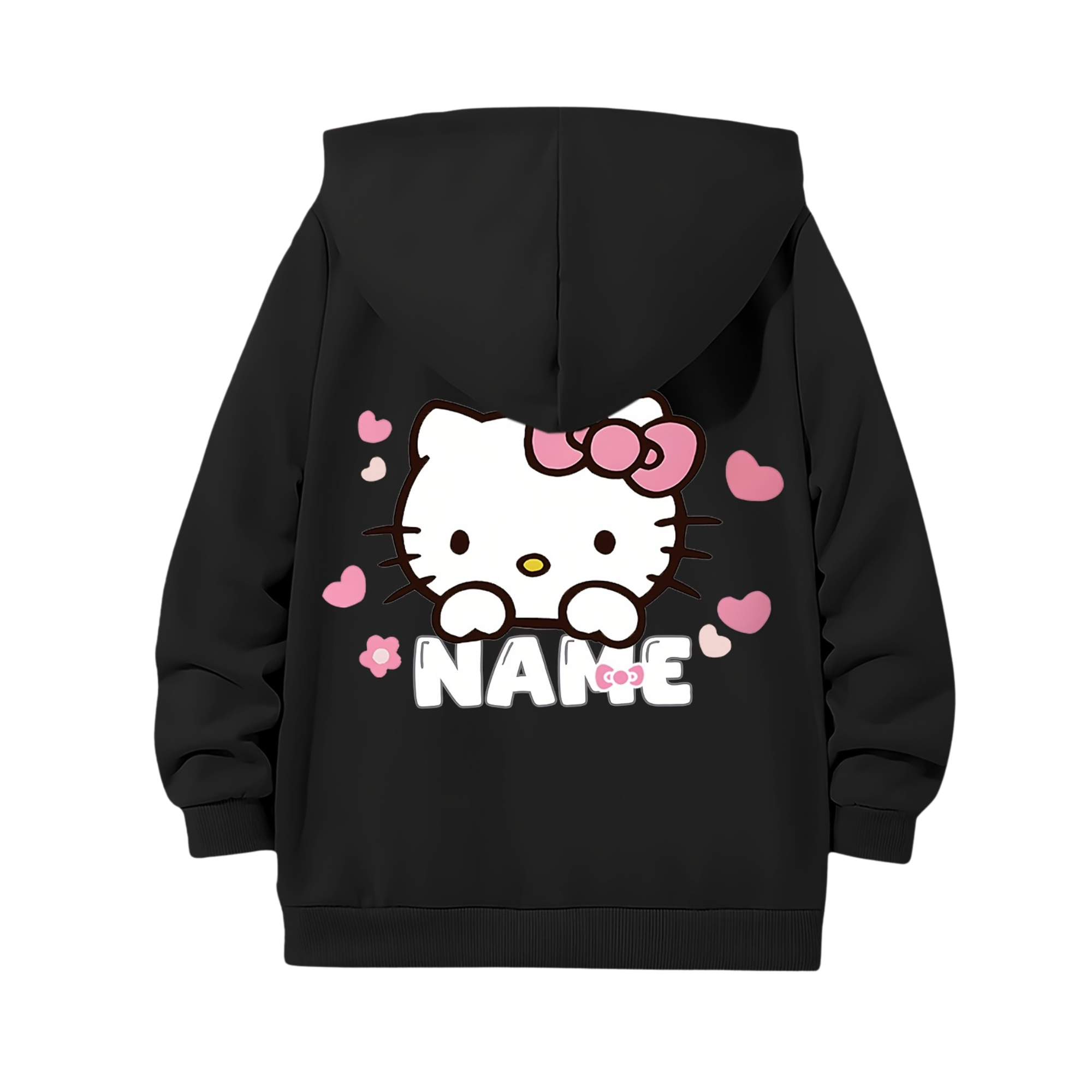 Stylish And Comfortable Hello Kitty Themed Hoodie For Girls