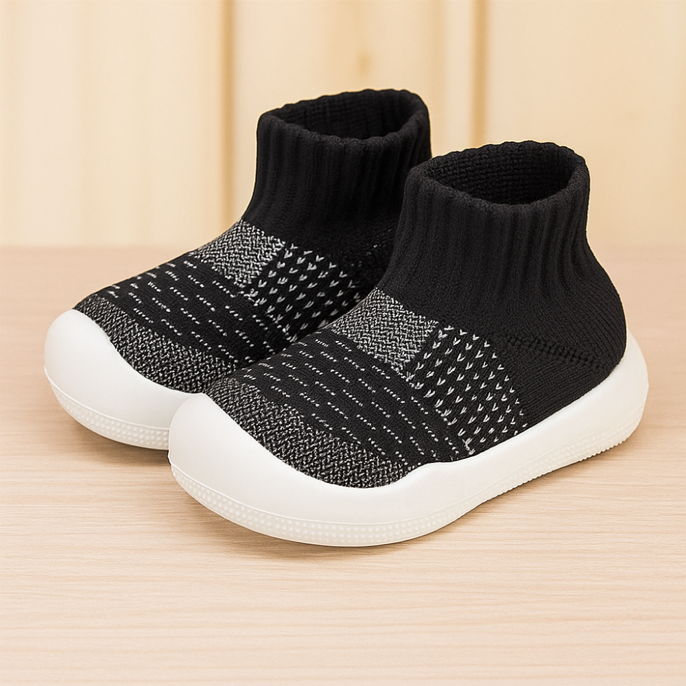Non Skid Indoor Infant Walking Shoes For Baby Boy And Girl 