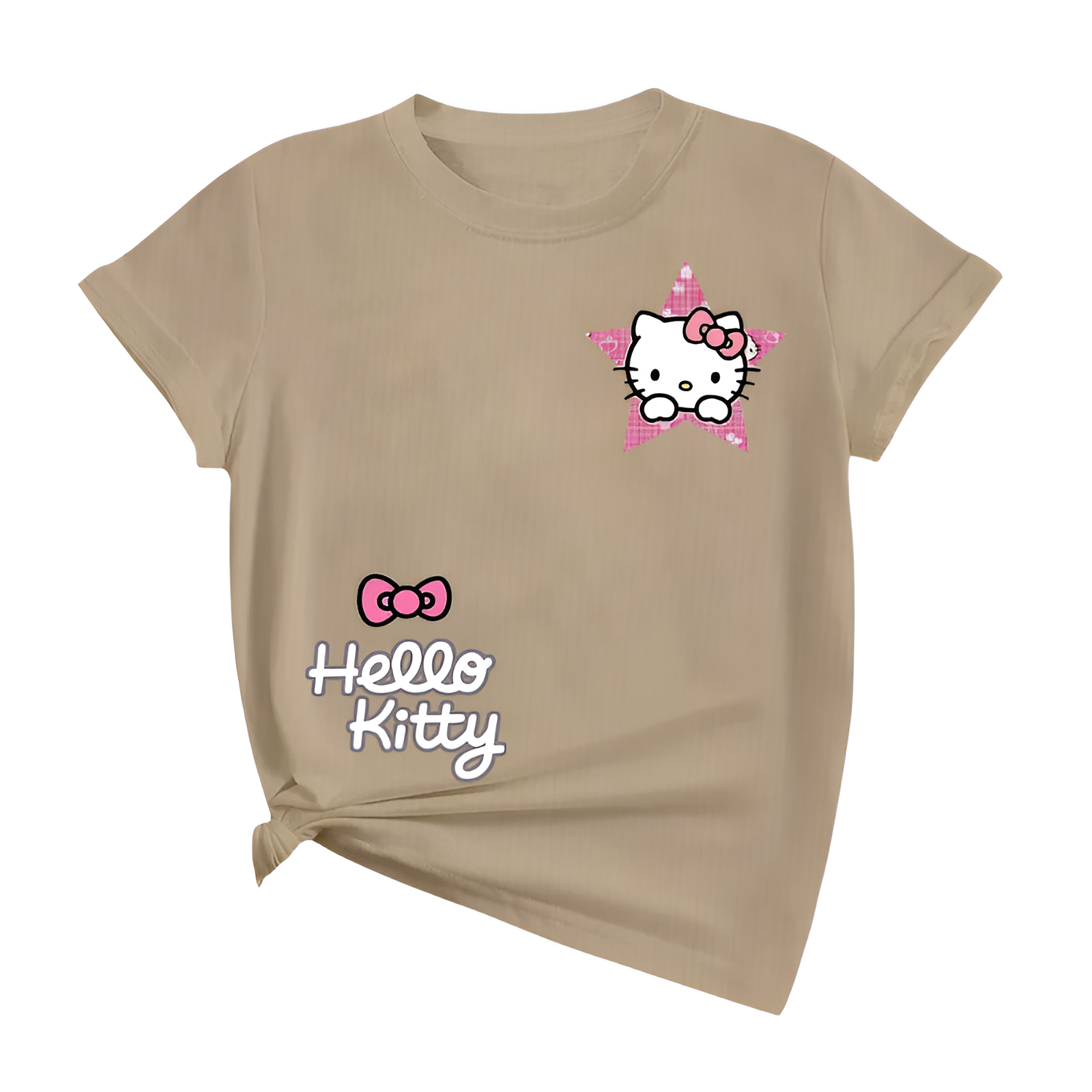 Hello Kitty Mesh Short Sleeve T Shirt