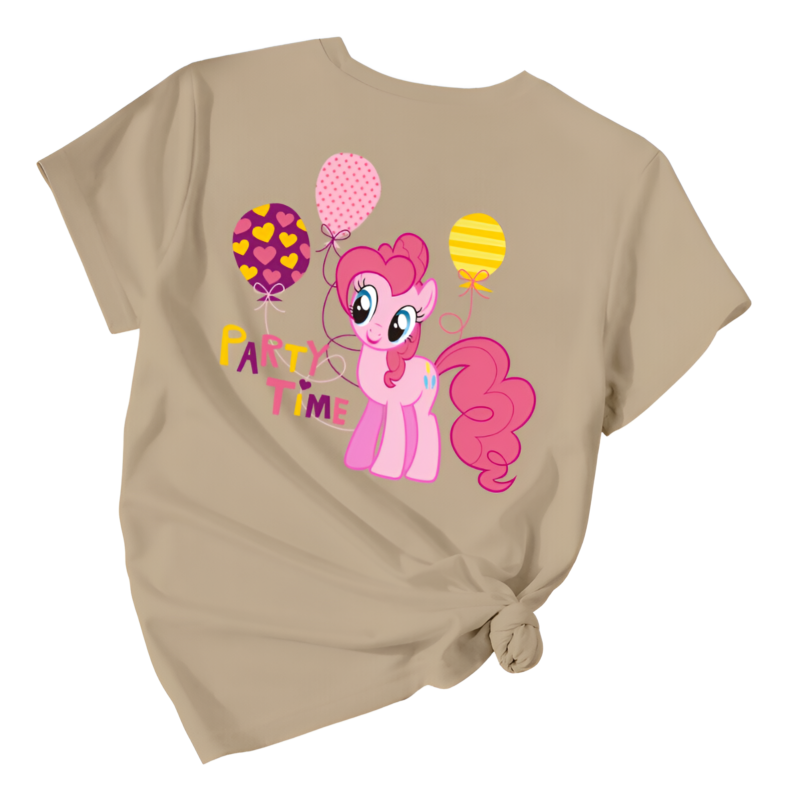 Pinkie Pie Printed Short Sleeve T Shirt