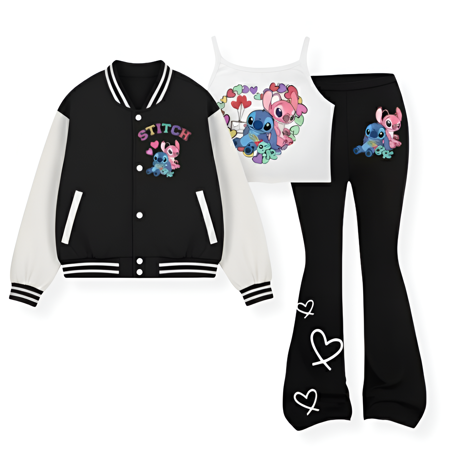 Baseball Jacket and Pants Set