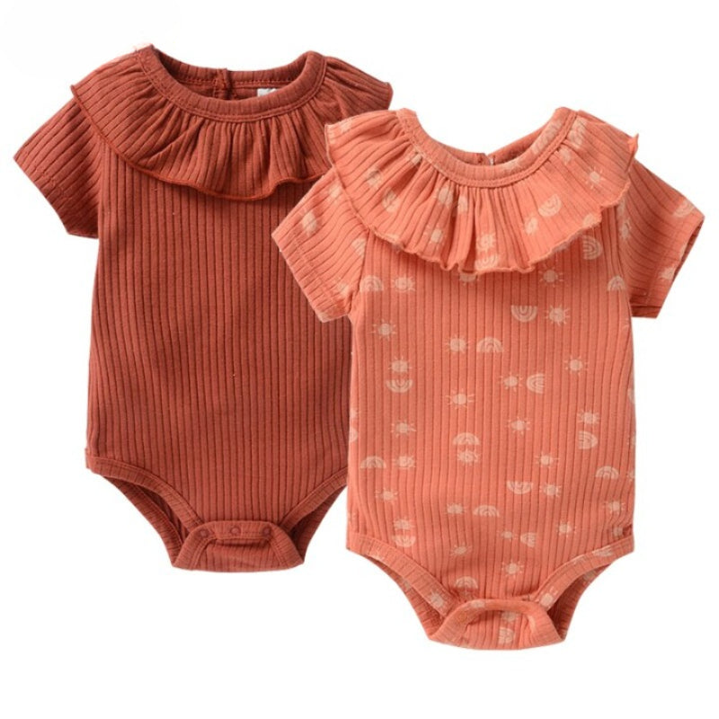 Newborn Girl Summer Jumpsuit Bodysuits-Children Cloth Shop
