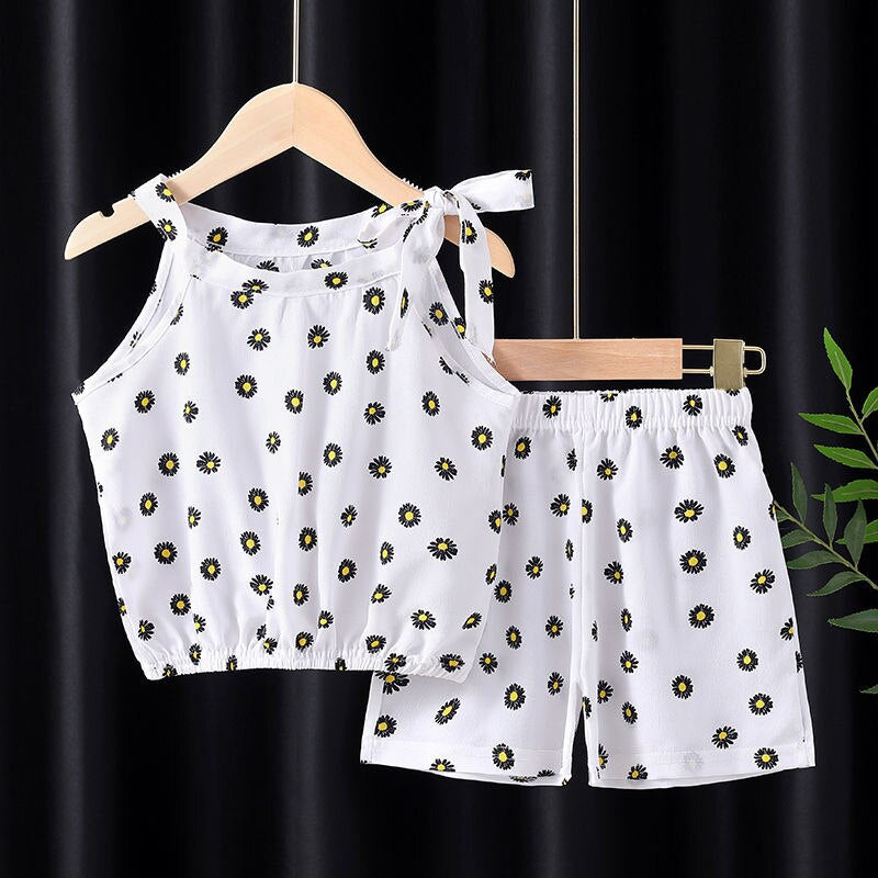 Leopard Print Two-piece Suit-Children Cloth Shop