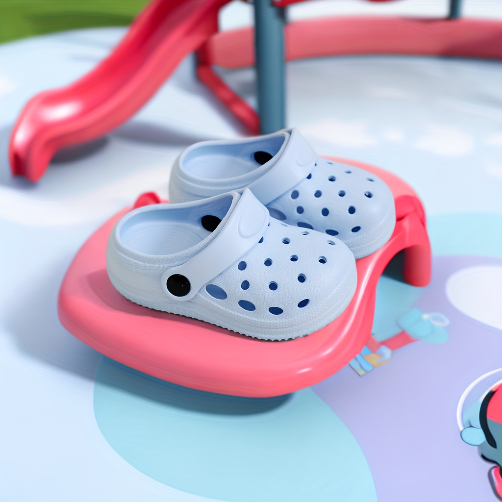 Casual Lightweight Indoor Outdoor Summer Wear Clogs For Kids