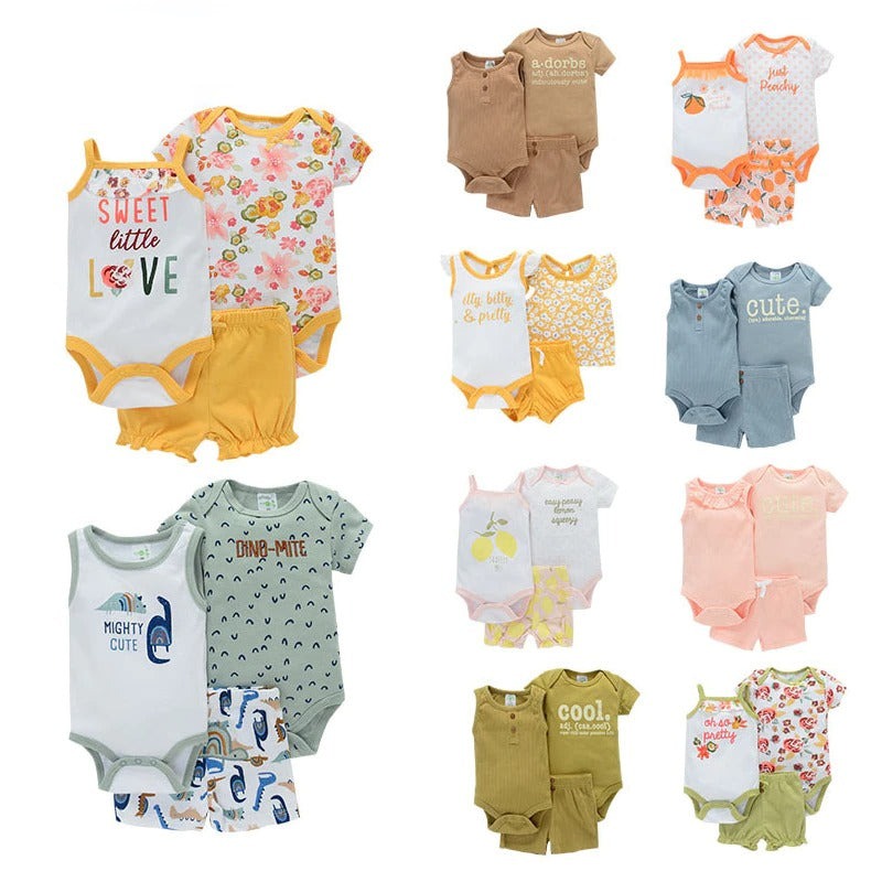 2Pcs Bodysuit And Pants Outfit Set-Children Cloth Shop