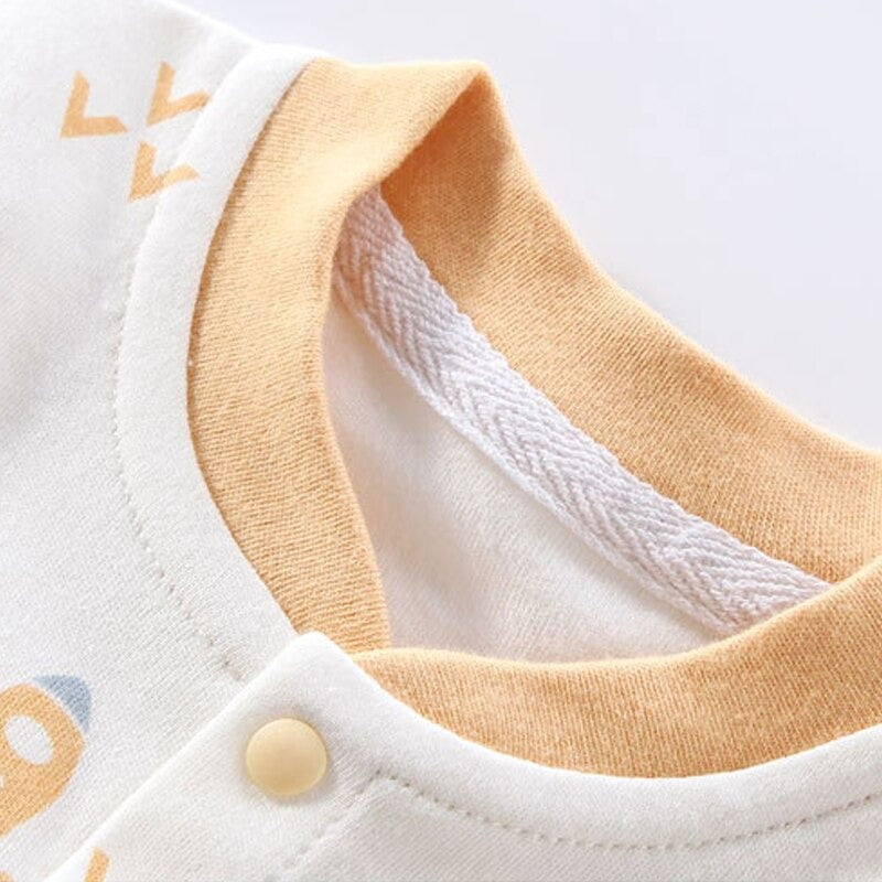 2Pcs Pure Cotton Newborn Jumpsuits-Children Cloth Shop