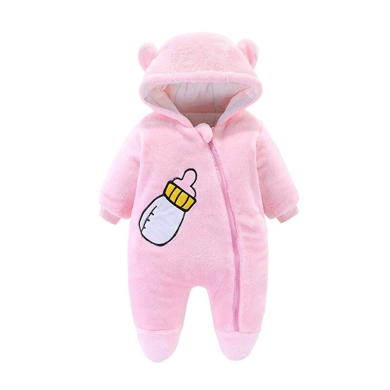 Winter Warm Suits Hooded Rompers-Children Cloth Shop