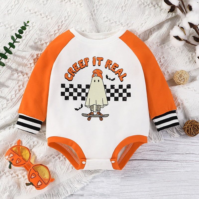 Long Sleeve Unisex Baby Romper-Children Cloth Shop