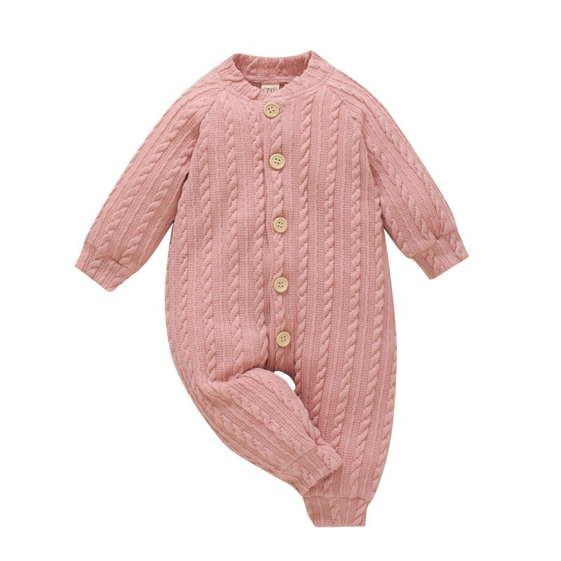 Winter Baby Knitted Romper Set-Children Cloth Shop
