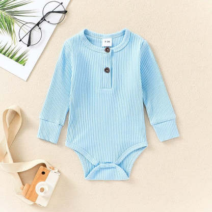 Solid Striped Cotton Jumpsuits For Toddlers-Children Cloth Shop