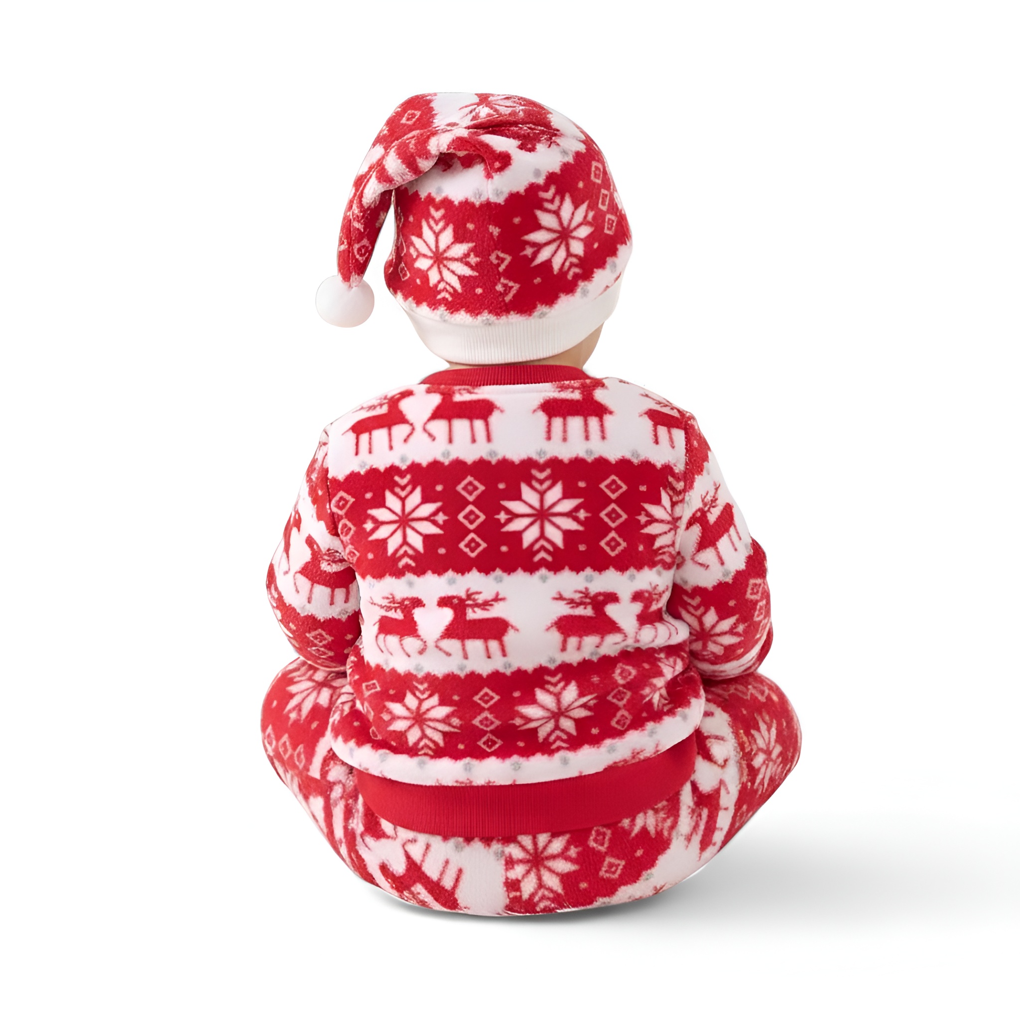 Newborn Winter Flannel Three Piece Set