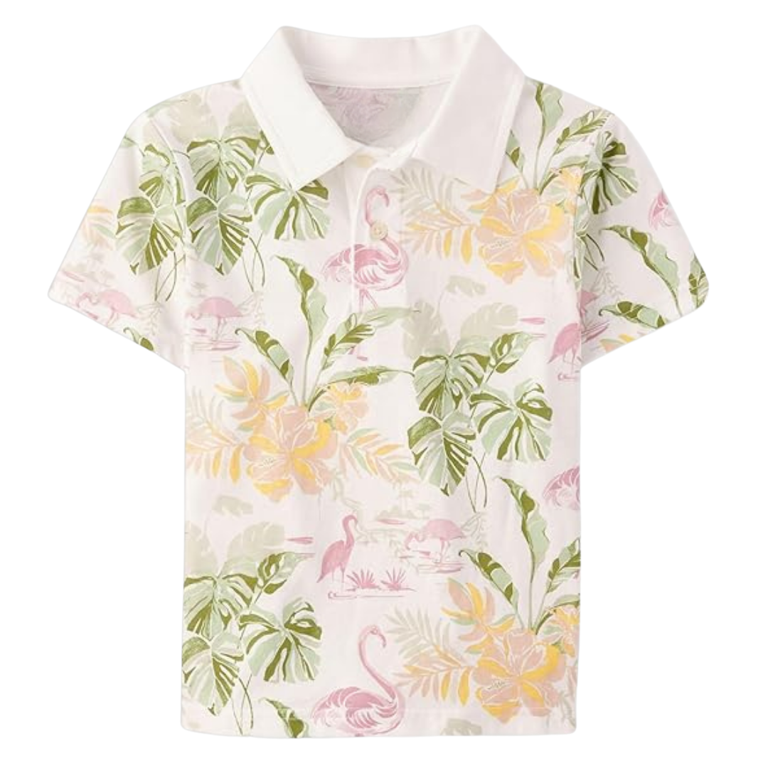 Boys Uniform Short Sleeve Pique Polo Tshirt