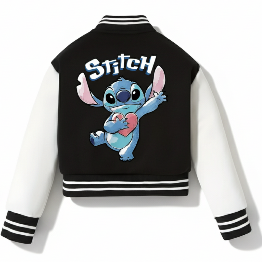 Pink Baseball Jacket For Girls