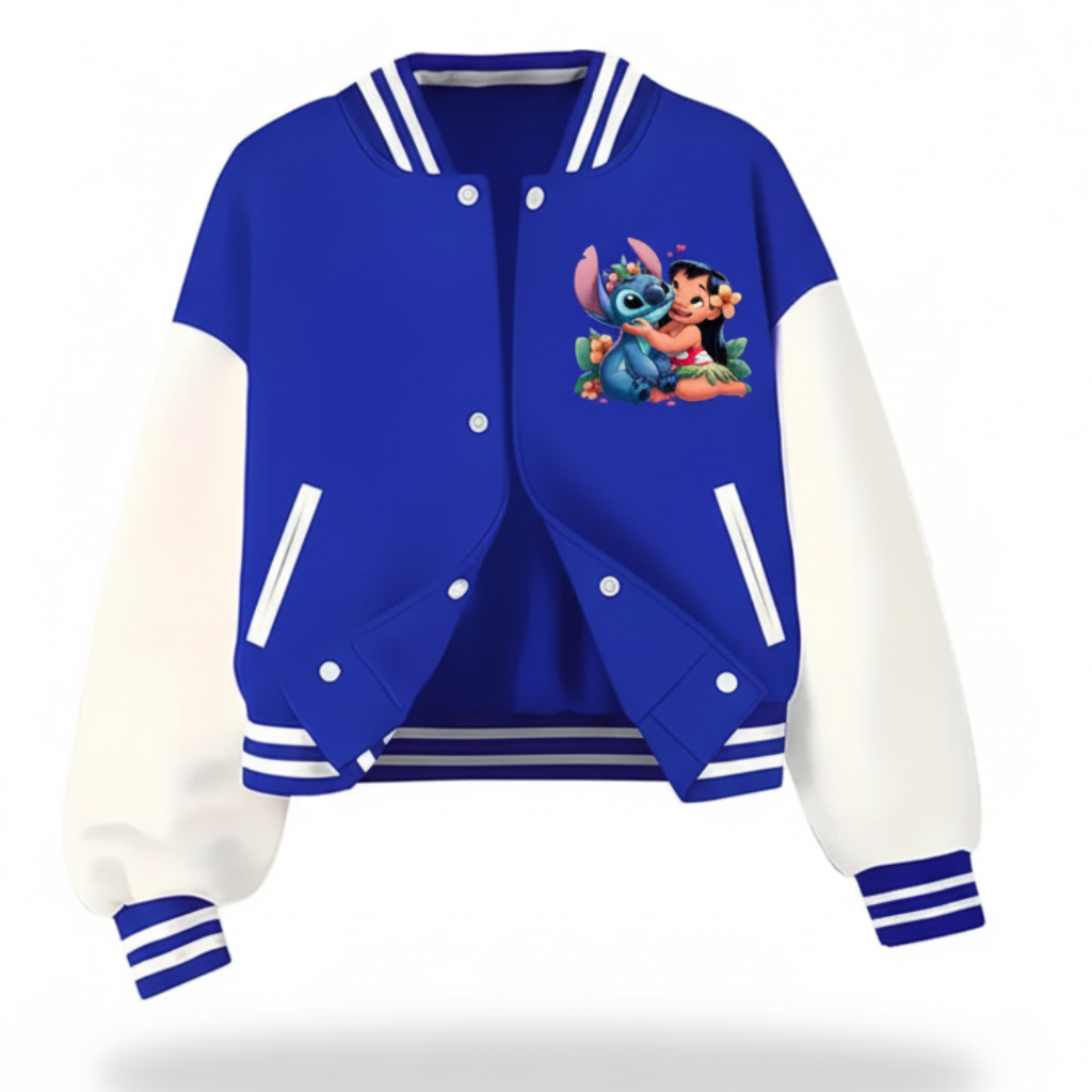 Customizable Baseball Jacket For Girls