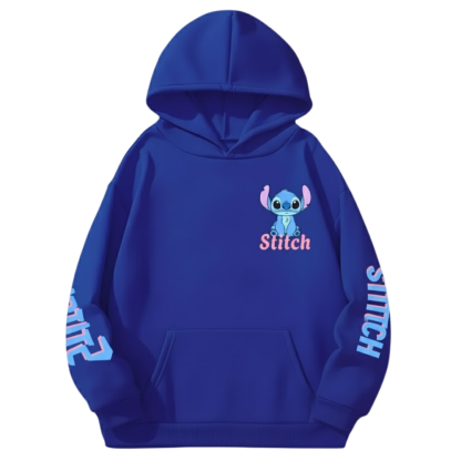 Pink Stitch Kids Hoodie