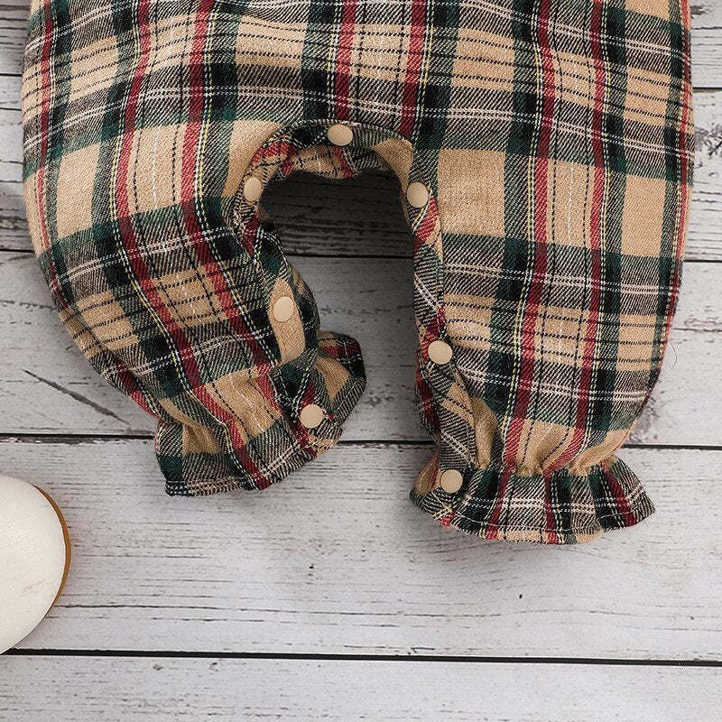 Baby Girl Christmas Long Sleeve Romper-Children Cloth Shop