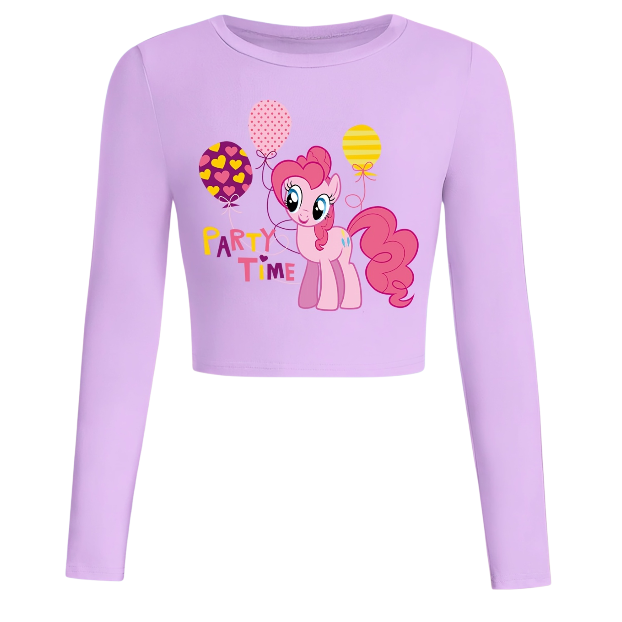 Pinkie Pie Inspired Long Sleeve T Shirt For Girls 