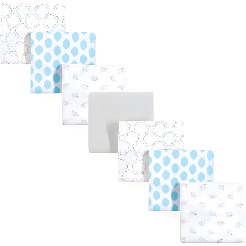 Unisex Baby Cotton Flannel Receiving Blankets
