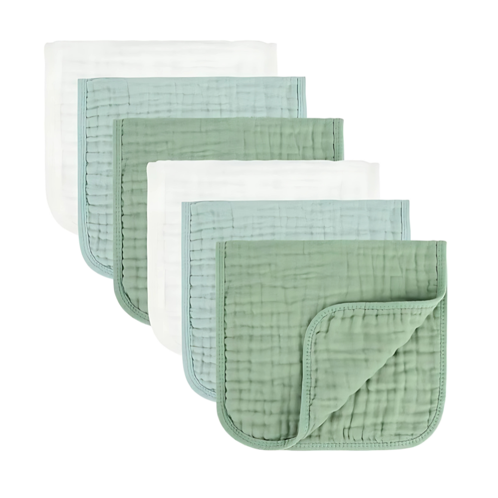 Baby Burp Cloth 100% Cotton For Girls And Boys