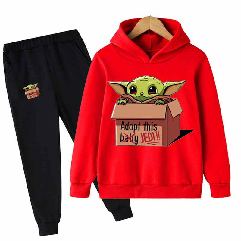Star Wars Yoda Hoodies Set-Children Cloth Shop