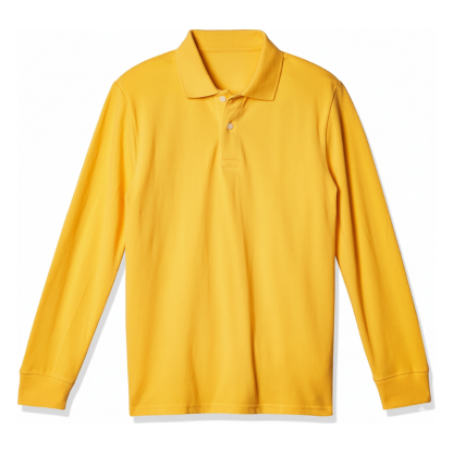 Boys Long Sleeve Pique Polo