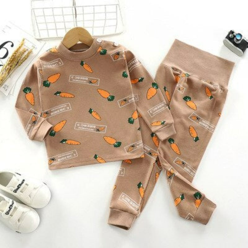 Home wear High Waist Pajama Set-Children Cloth Shop