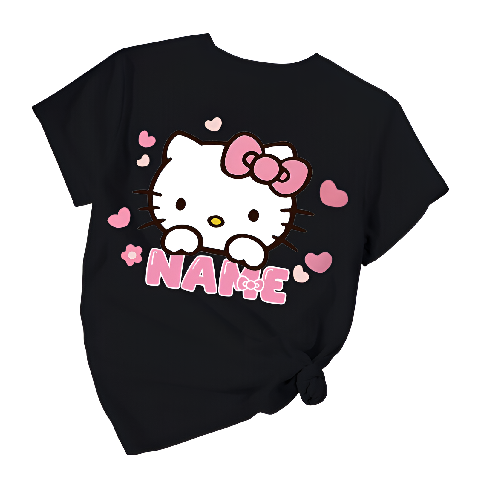 Hello Kitty Mesh Short Sleeve T Shirt