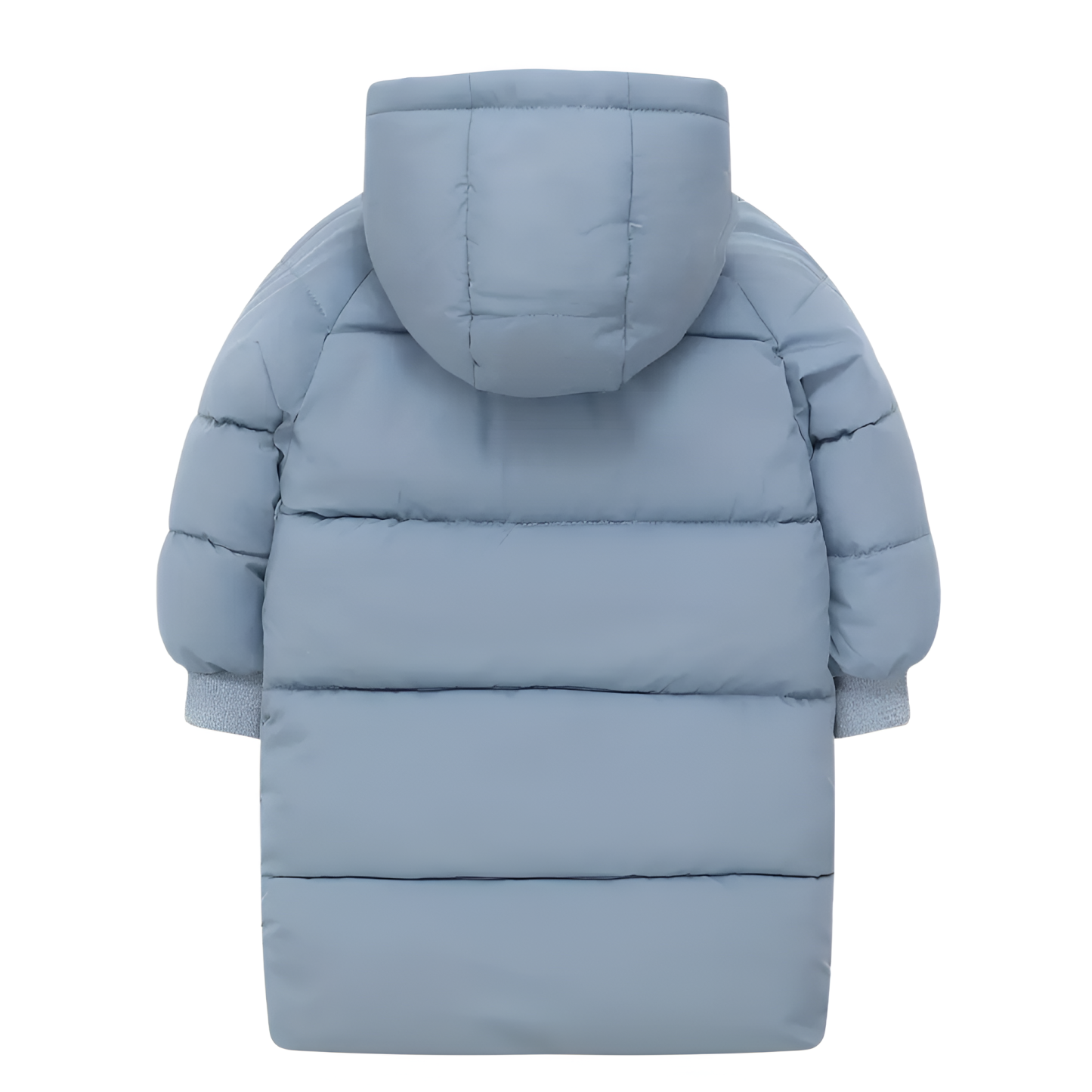 Kids Long Winter Hooded Puffer Coat Jacket
