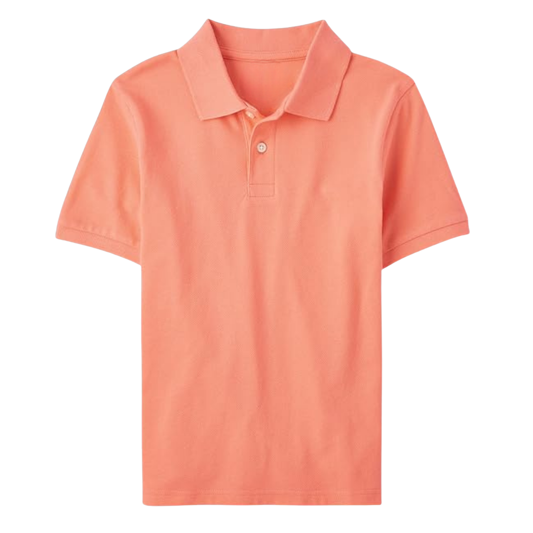 Boys Uniform Short Sleeve Pique Polo