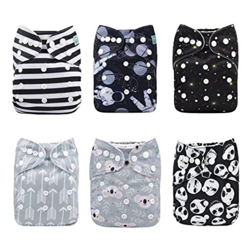 Shamrock Print Cloth Diapers-Children Cloth Shop