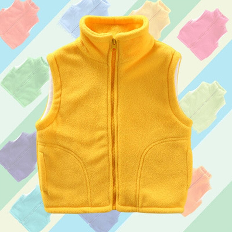 Classic Sleeveless Vest For Kids-Children Cloth Shop