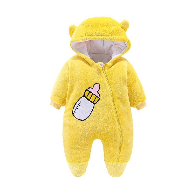 Winter Warm Suits Hooded Rompers-Children Cloth Shop