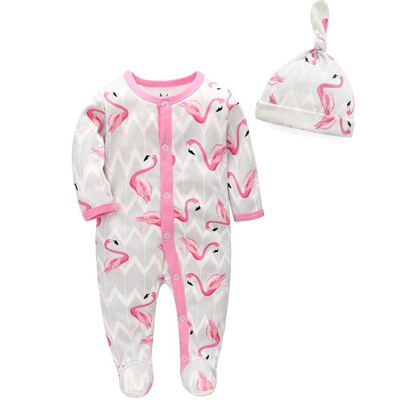 Romper With Hat Baby Clothes Set-Children Cloth Shop