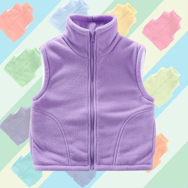 Classic Sleeveless Vest For Kids-Children Cloth Shop