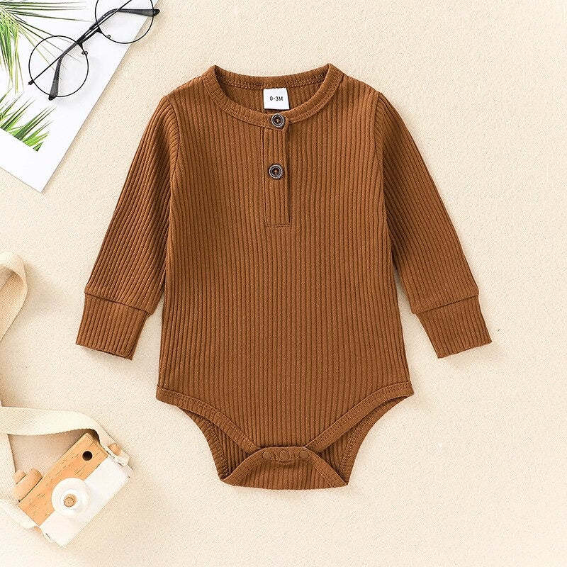 Solid Striped Cotton Jumpsuits For Toddlers-Children Cloth Shop