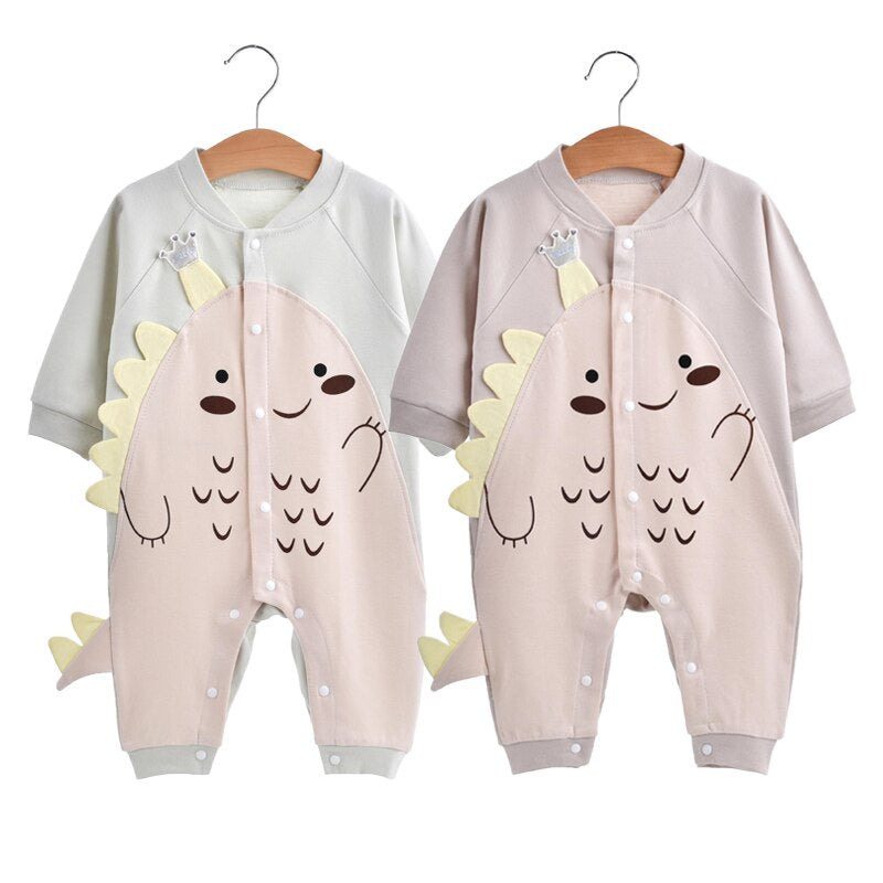 Cartoon Dinosaur Rompers For Baby Boys & Girls-Children Cloth Shop
