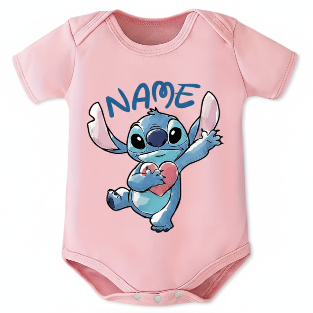 Custom Stitch Baby Summer Onesie