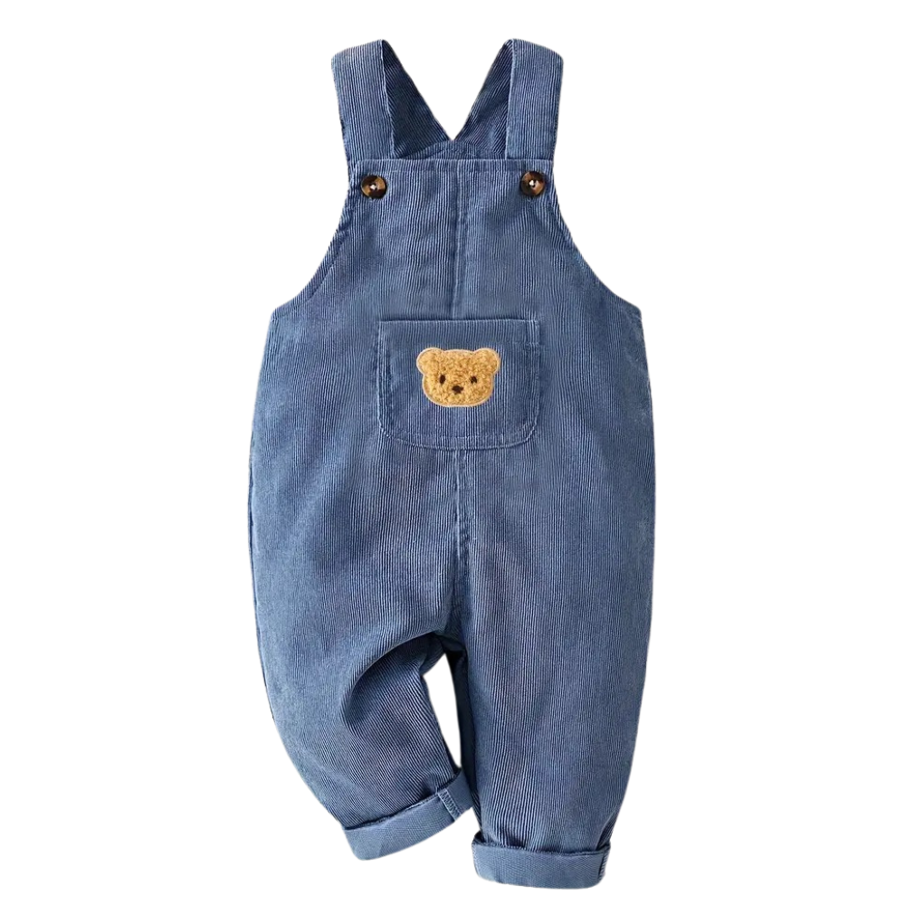 Cozy Boys Corduroy Overalls Perfect For Outdoor