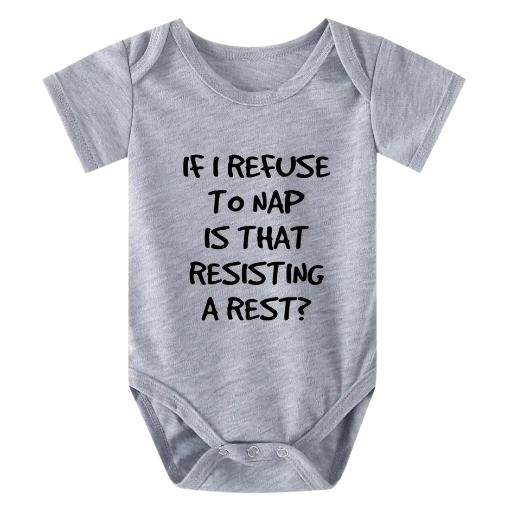 Triangle Design Crawling Bodysuit