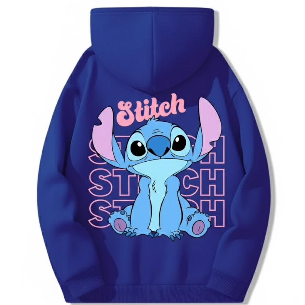 Pink Stitch Kids Hoodie