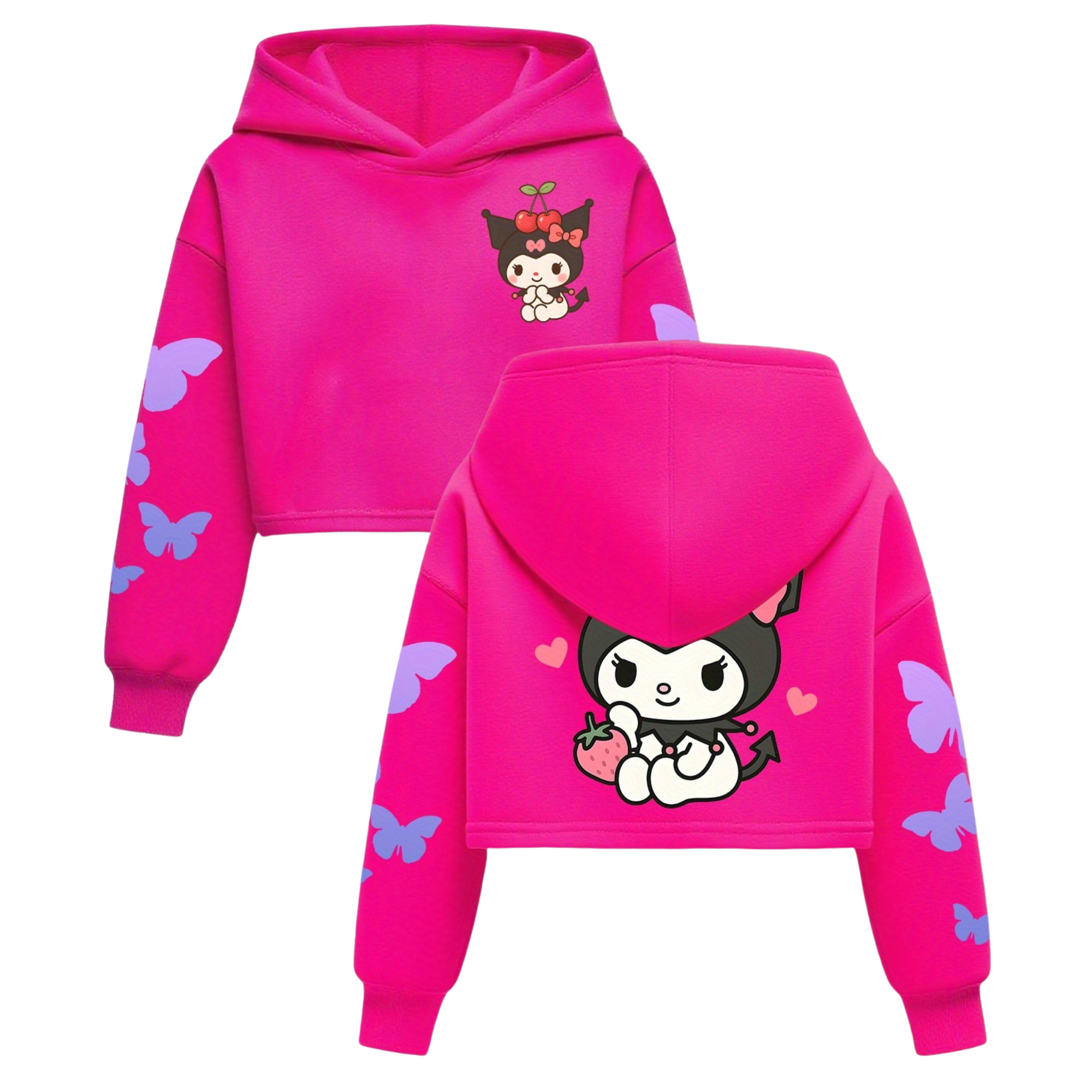 Modern Pony Character Urban Core Kids Hoodie