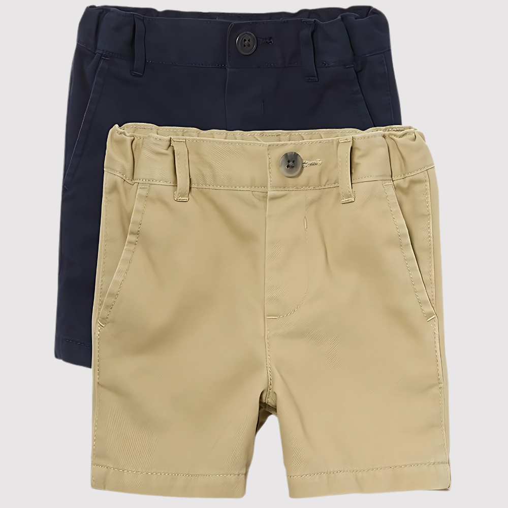 Stretch Chino Shorts For Baby Boy And Toddler 