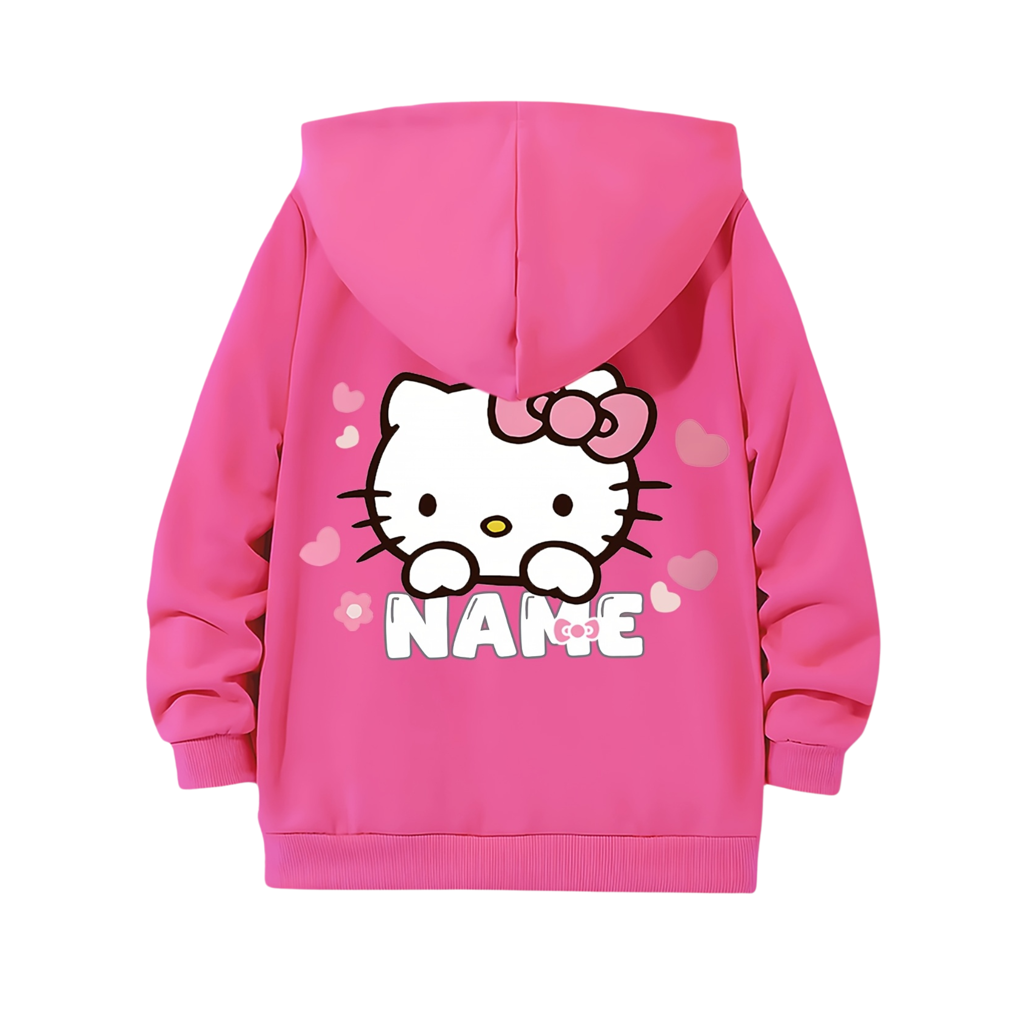 Stylish And Comfortable Hello Kitty Themed Hoodie For Girls