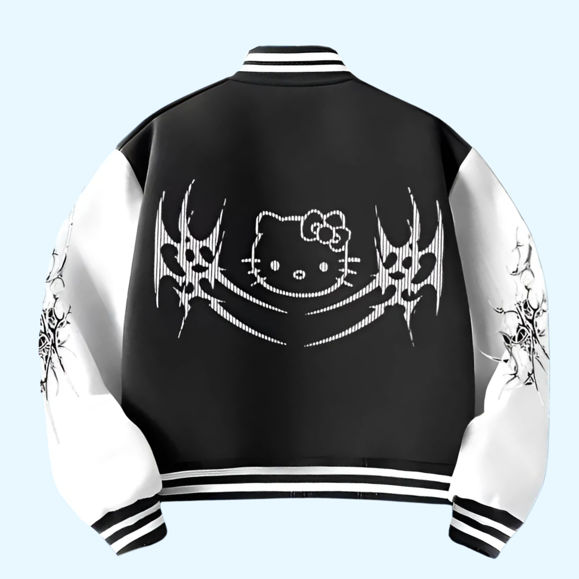 Hello Kitty Girl Baseball Jacket - Casual Sports Jacket, Autumn/Winter Style