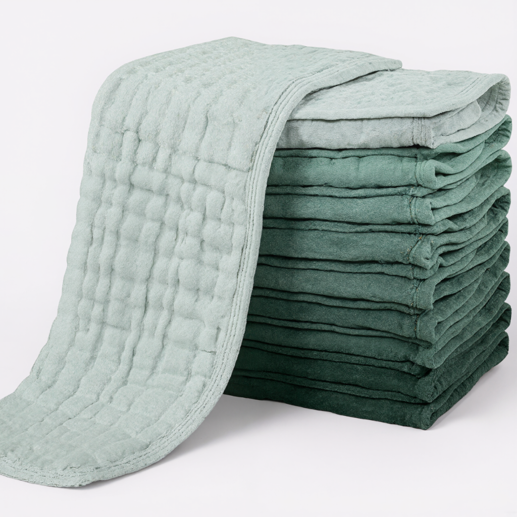  Muslin Burp Cloths for Baby 10 Pack