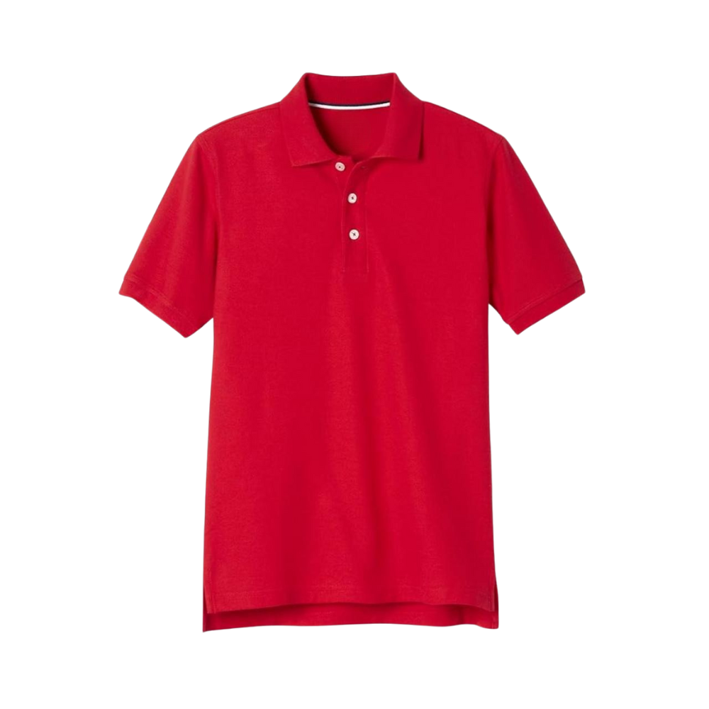 Boys Short Sleeve Pique Uniform Shirt