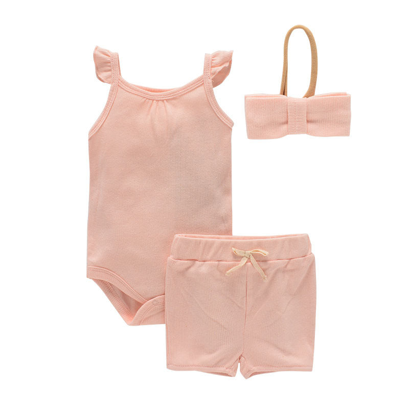 Summer Baby Boy And Girl Clothes Set Bodysuit-Children Cloth Shop