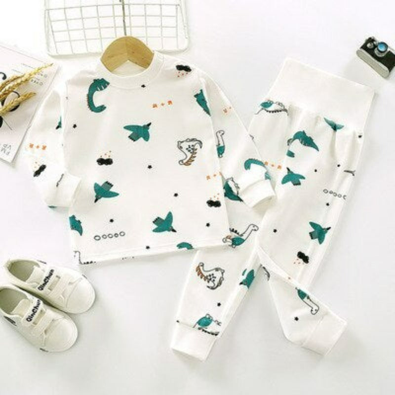 Home wear High Waist Pajama Set-Children Cloth Shop