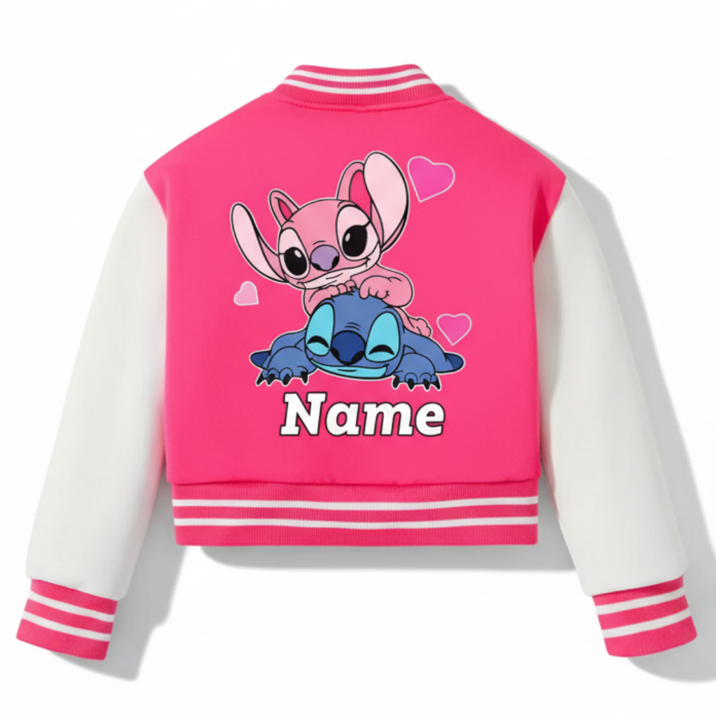Customizable Baseball Jacket For Girls 
