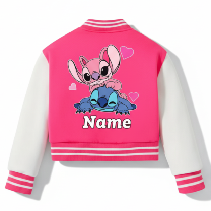 Customizable Baseball Jacket For Girls 